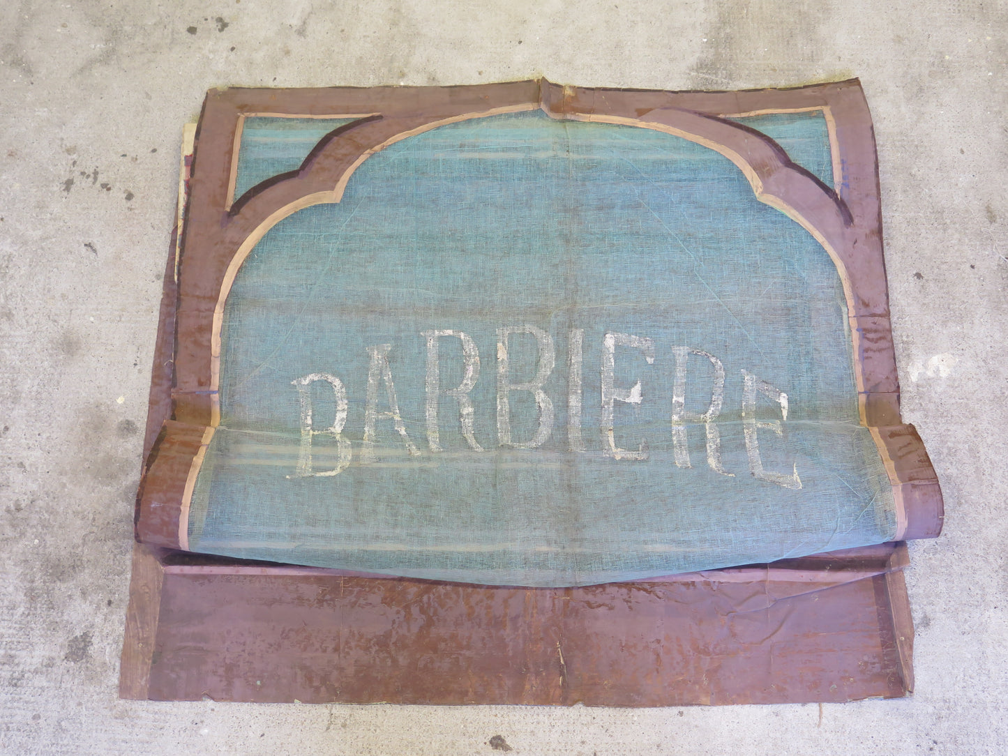 Large room wall decoration ancient theater backdrop barber shop door vintage theater backdrop CL2.82