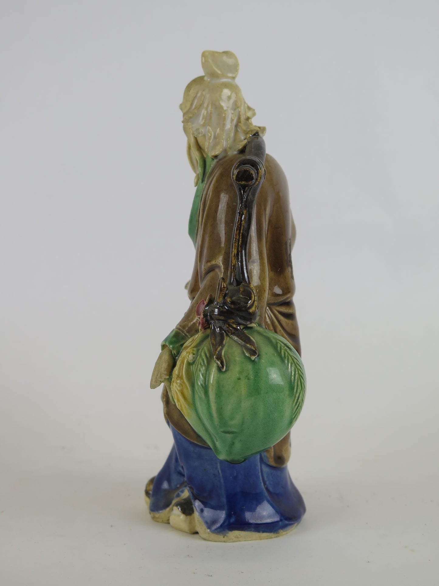 Chinese ancient ceramic shiwan mudman sage sage vs5 figurine