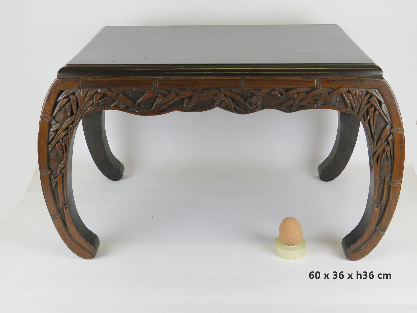 Tavolino da oppio cinese vintage legno intagliato tavolino da salotto cina CM
