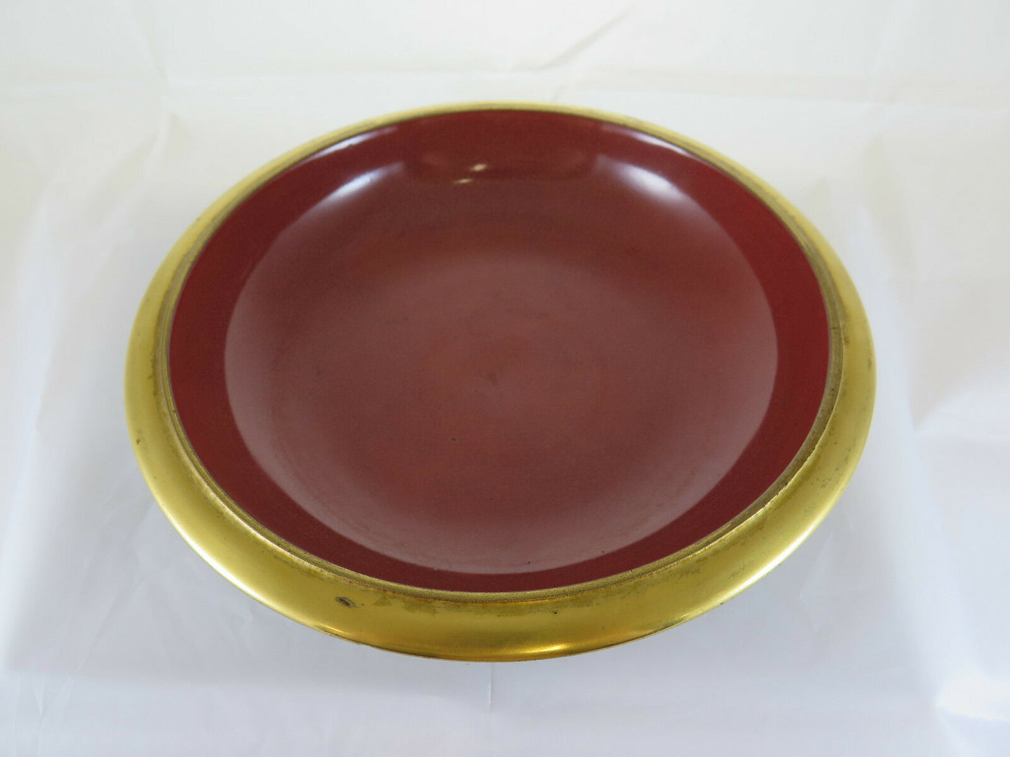 ANTICO PIATTO IN CERAMICA ROYAL COPENHAGEN DENMARK 1943 CRAQUELE DANIMARCA  R29 - Belbello Antiques