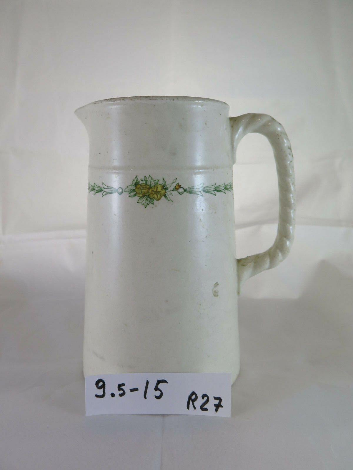 BROCCA CARAFFA IN CERAMICA FURNIVALS LIMITED IRONSTONE H.O. GRAVE Kjobenhavn R27 - Belbello Antiques