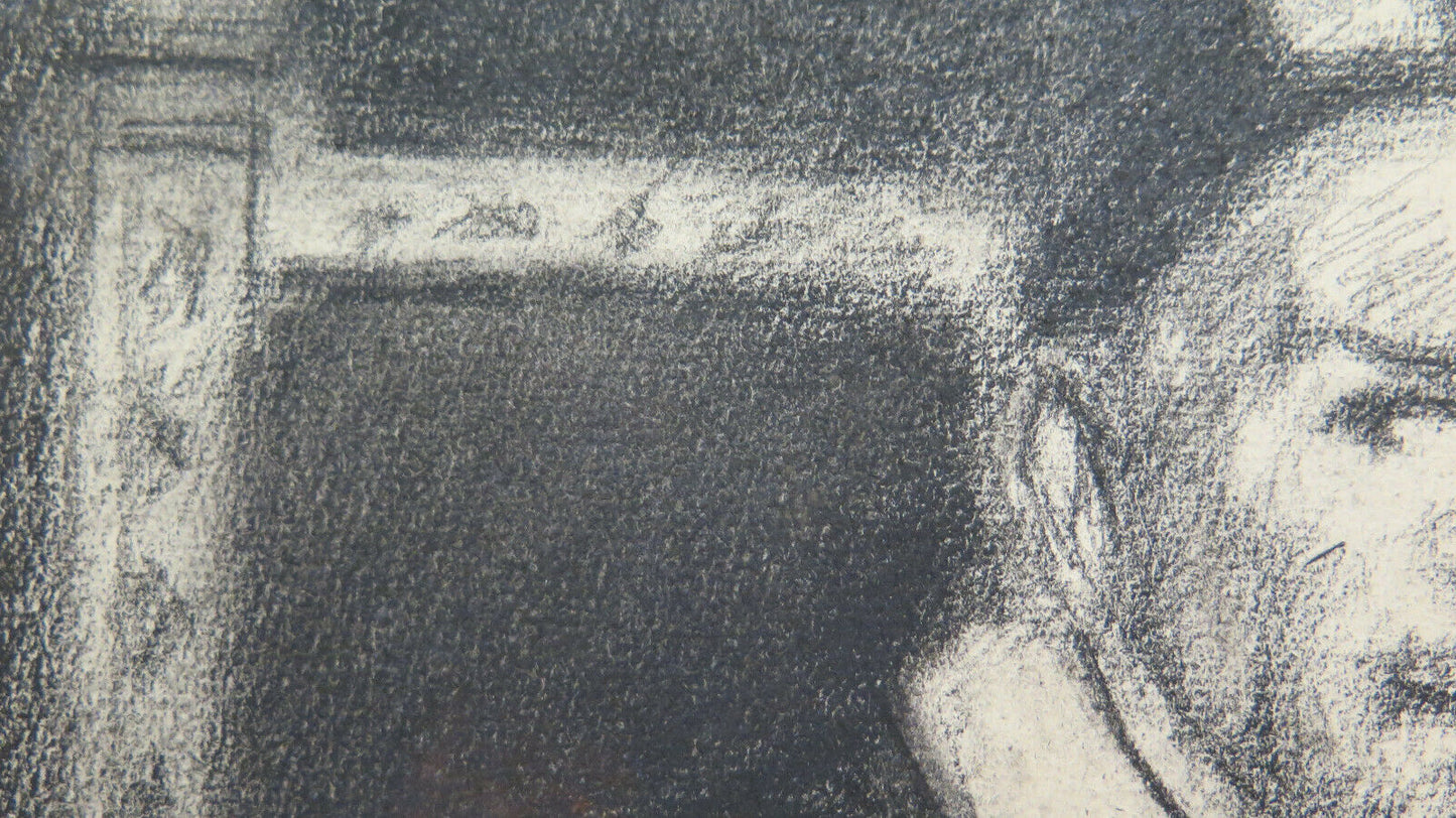 DISEGNO ANTICO DAL Ritratto Innocenzo X DI Velázquez Pierre Duteurtre DUT BM53.1