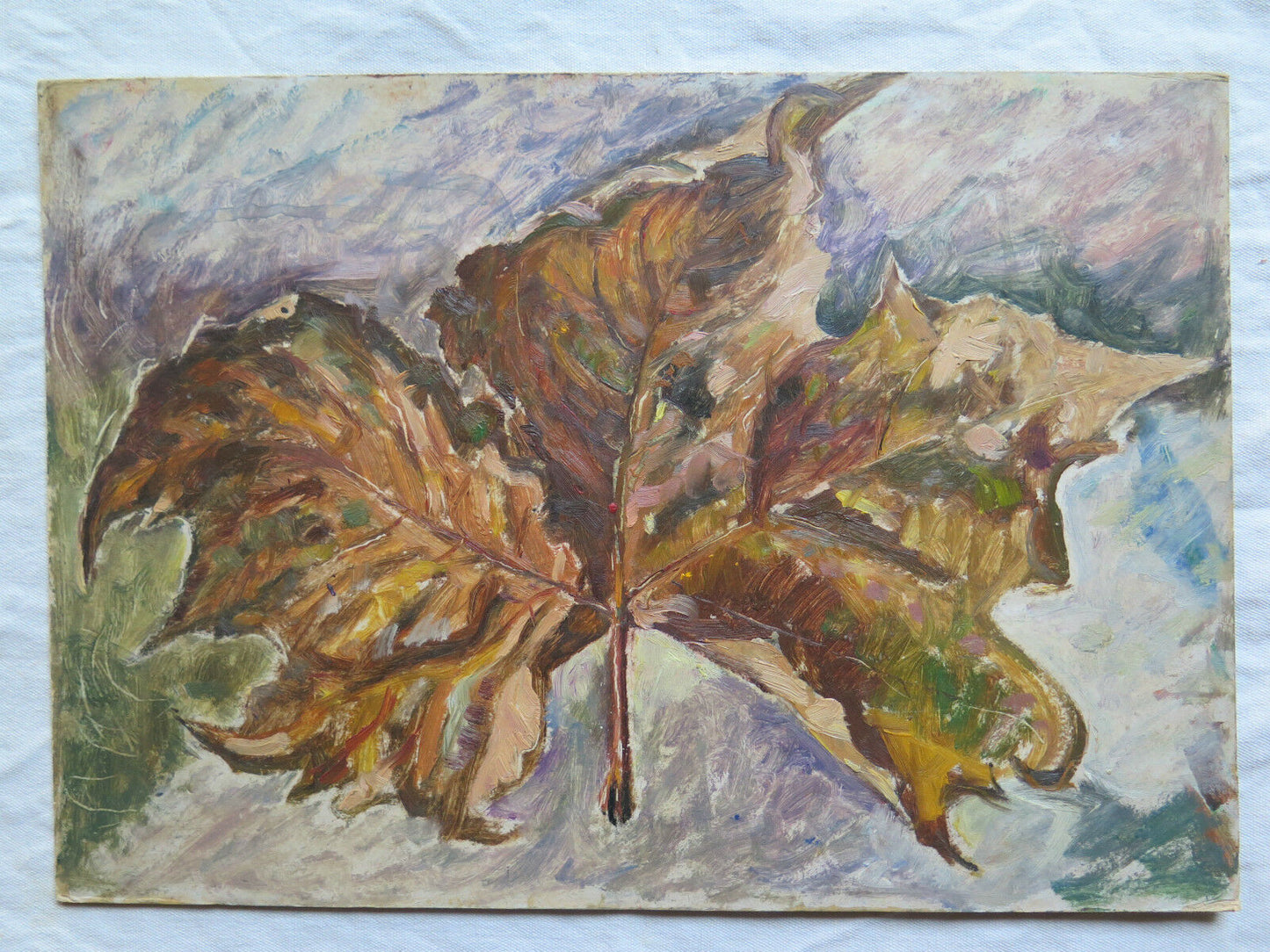 OIL PAINTING ORIGINAL WORK BY THE PAINTER G. PANCALDI OF MODENA STILL LIFE p9 