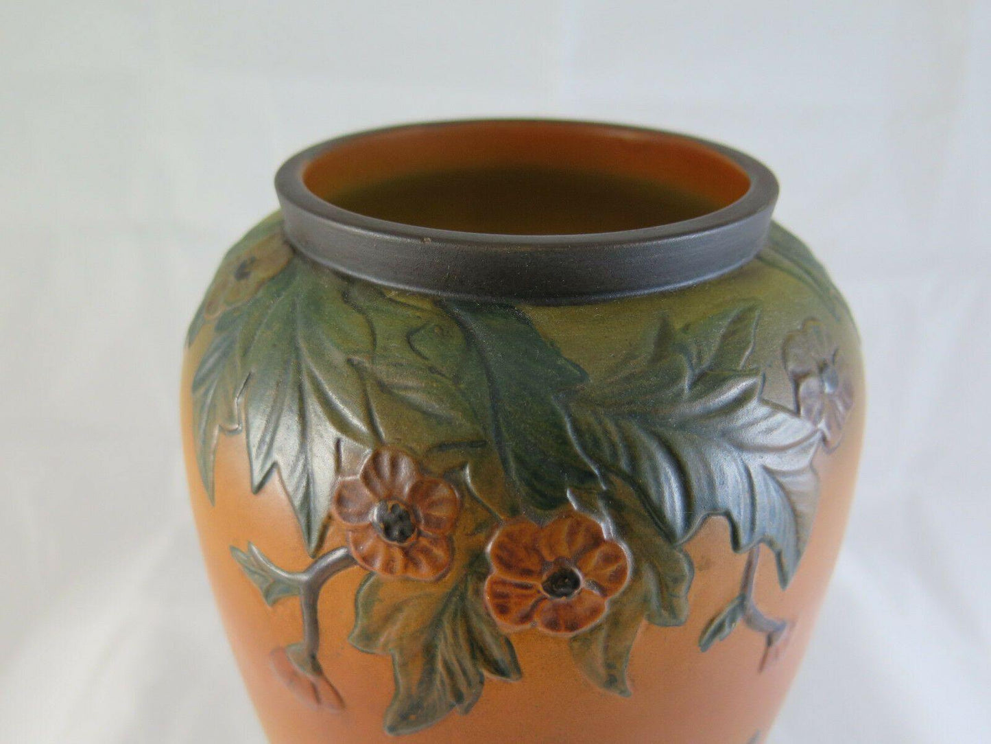 VASO IN CERAMICA VINTAGE P. IPSEN POTTERY DENMARK VASE DANIMARCA P&E R75 - Belbello Antiques