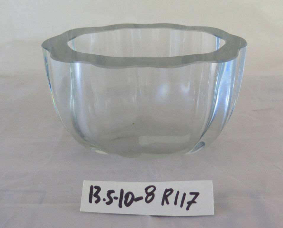 CENTROTAVOLA DI CRISTALLO VINTAGE COPPA CIOTOLA VINTAGE CRYSTAL BOWL R117