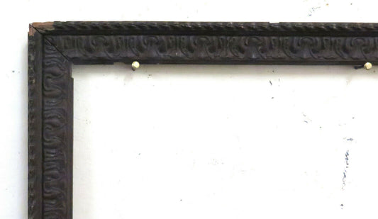 34x41 cm CORNICE PER QUADRI ANTICA VINTAGE ART NOUVEAU FLOREALE LIBERTY BM37