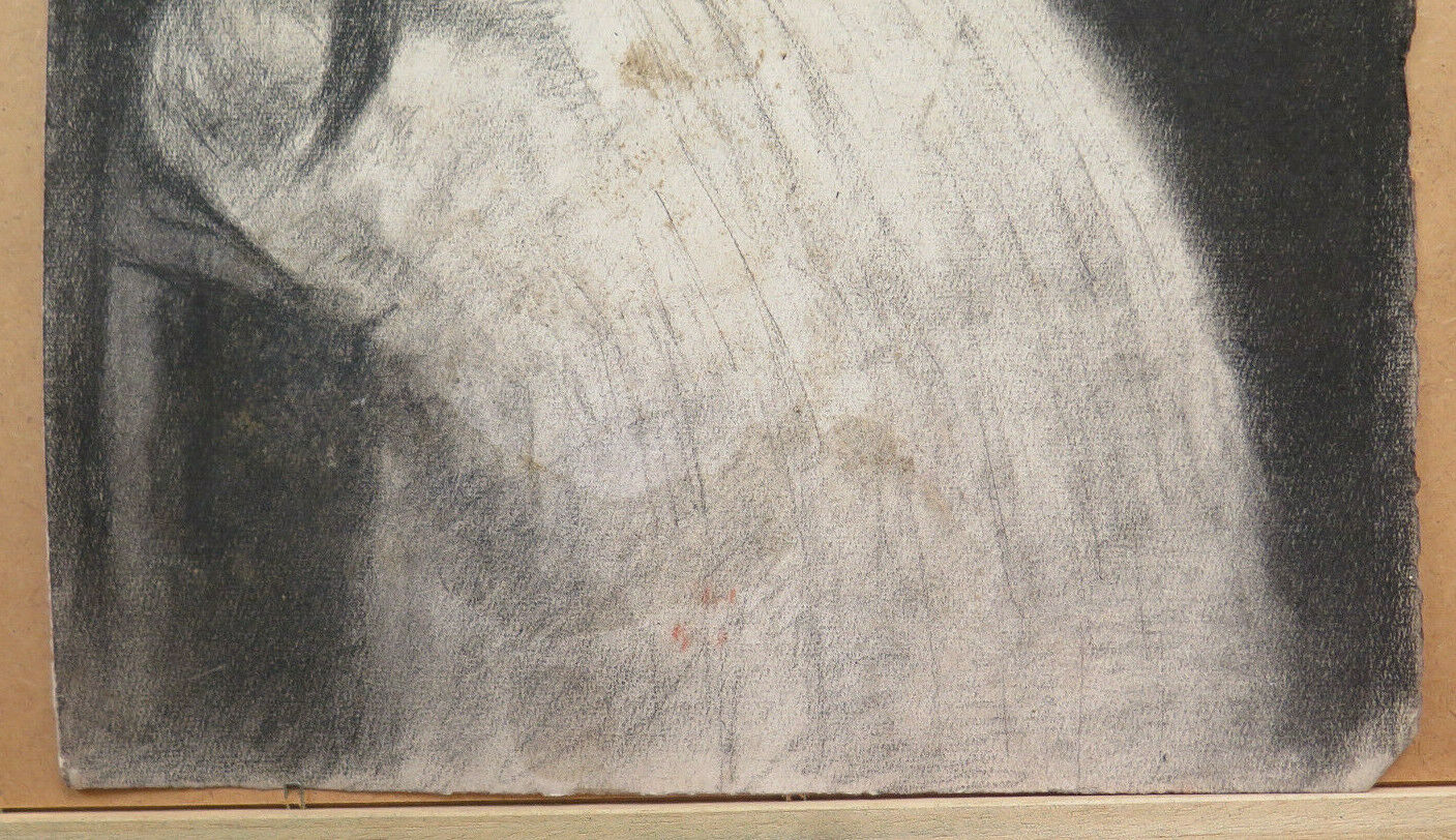 DISEGNO ANTICO DAL Ritratto Innocenzo X DI Velázquez Pierre Duteurtre DUT BM53.1