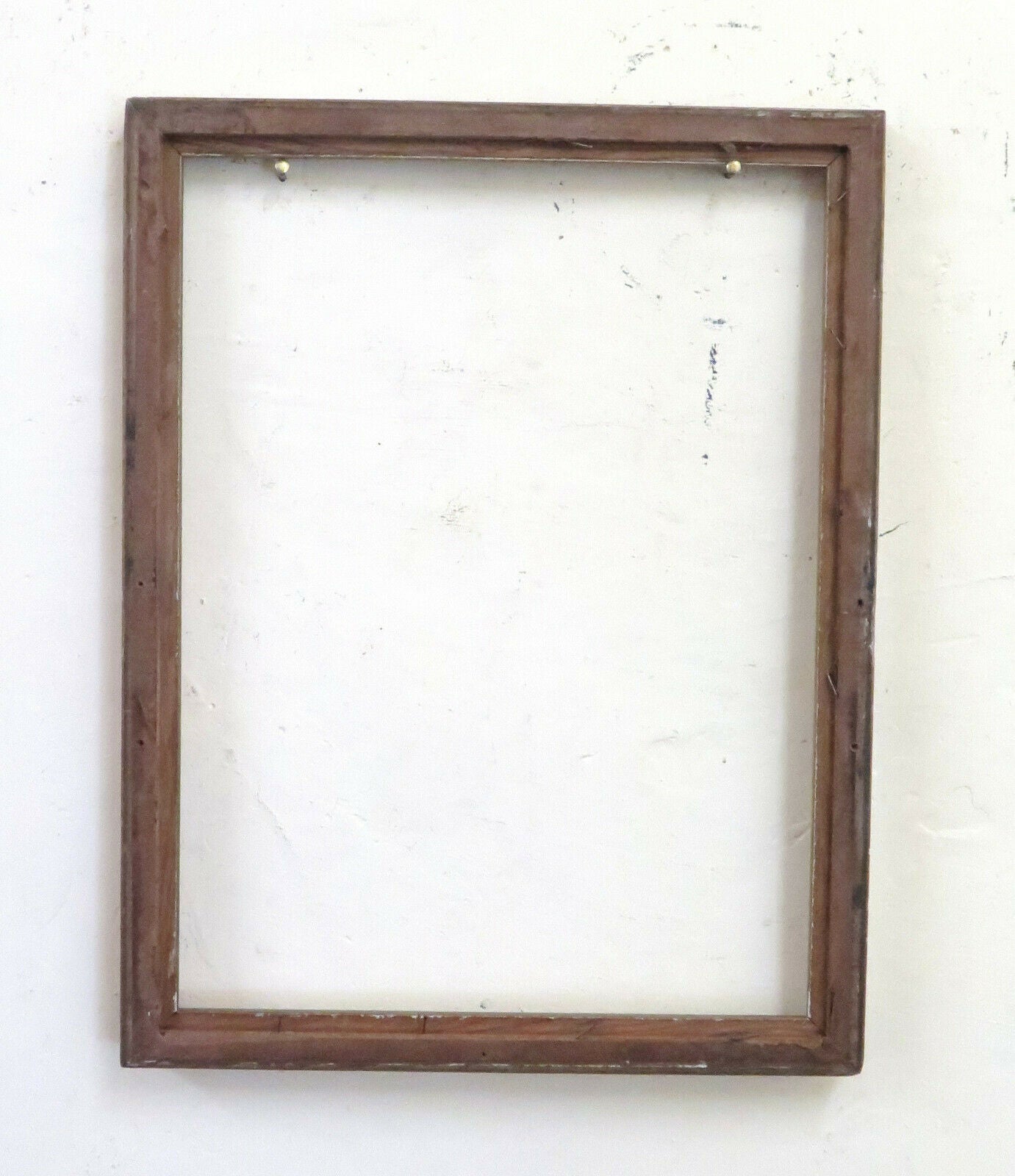 29x37 cm FRAME FOR VINTAGE PAINTINGS IN GOLDEN WOOD SIMPLE LINEAR BM43 