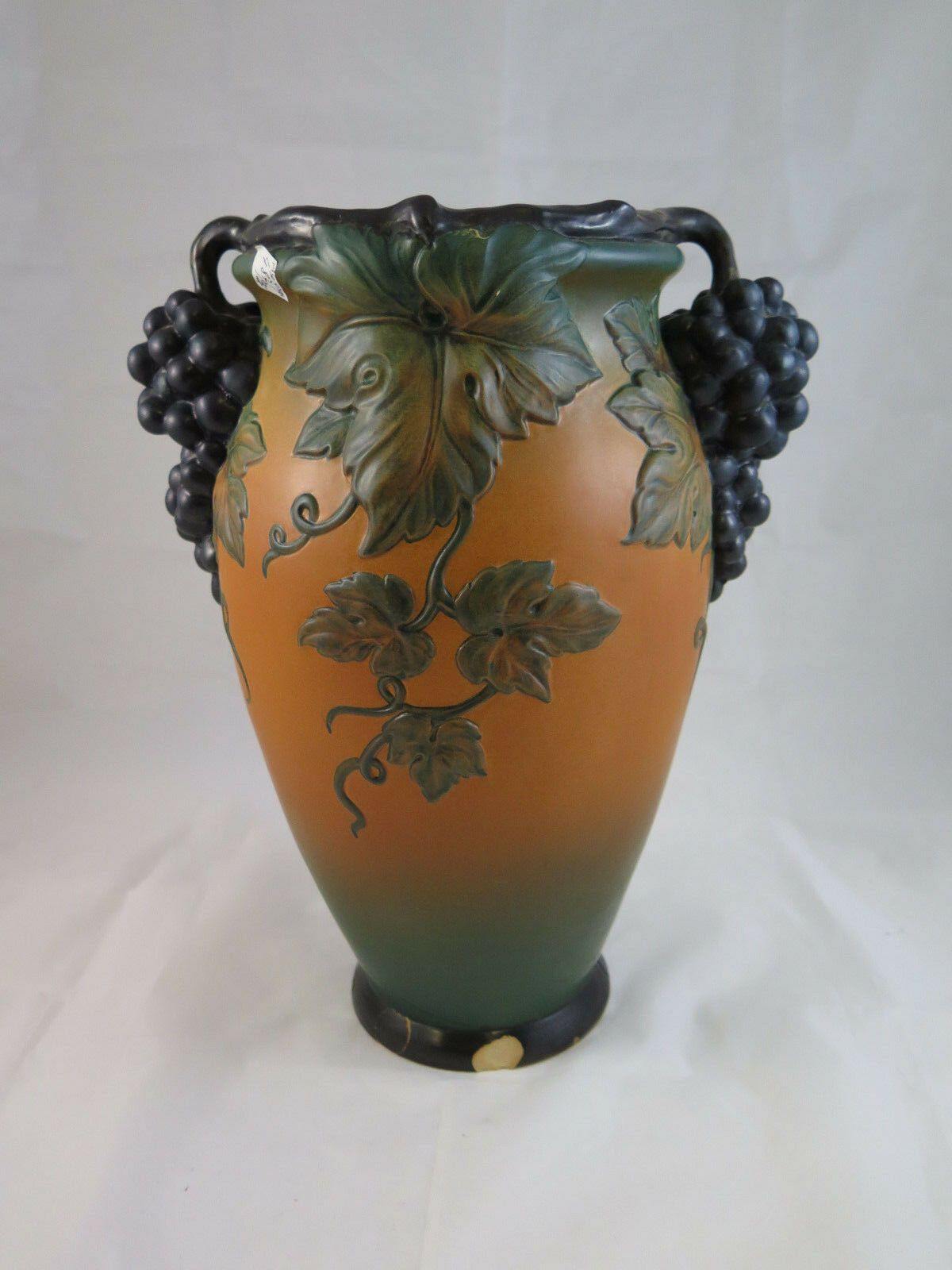 VASO IN CERAMICA VINTAGE P. IPSEN P&E POTTERY DENMARK VASE SCANDINAVIA R75 - Belbello Antiques