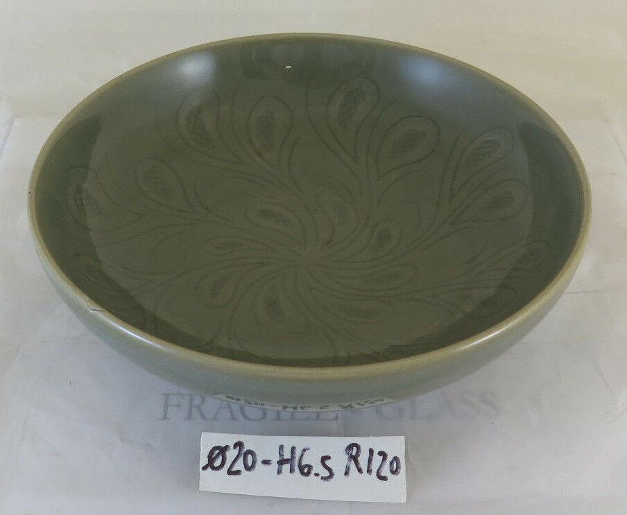 ROYAL COPENHAGEN PIATTO DI CERAMICA VINTAGE CENTROTAVOLA SVUOTATASCHE COPPA R120 - Belbello Antiques