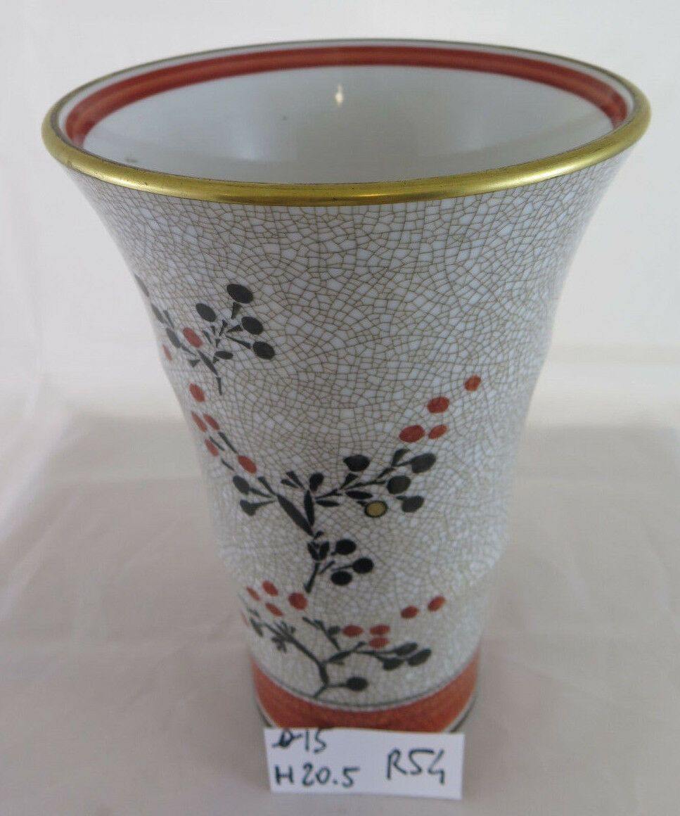 VASO CERAMICA COPENHAGEN B&G Kjøbenhavn DANMARK BING AND GRONDHAL 393/K R54 - Belbello Antiques