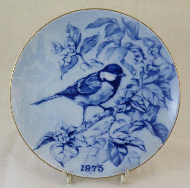 6 PIATTI DA COLLEZIONE Tove Svendsen Fugleplatte CERAMICA DANIMARCA R120 - Belbello Antiques