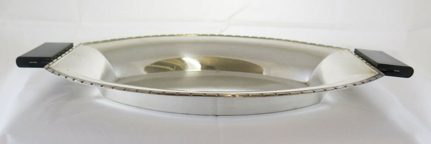 SILVER TRAY EPNS VINTAGE CUP BOWL DECO STYLE SILVERPLATE TRAY R42 