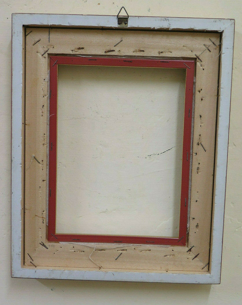 27x33 cm OLD FRAME FOR PAINTINGS IN GOLDEN WOOD GR10 