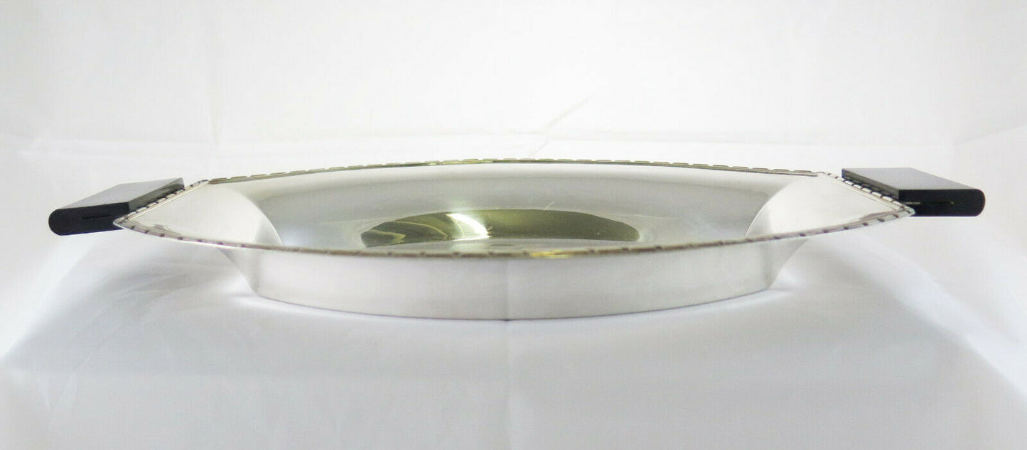 SILVER TRAY EPNS VINTAGE CUP BOWL DECO STYLE SILVERPLATE TRAY R42 