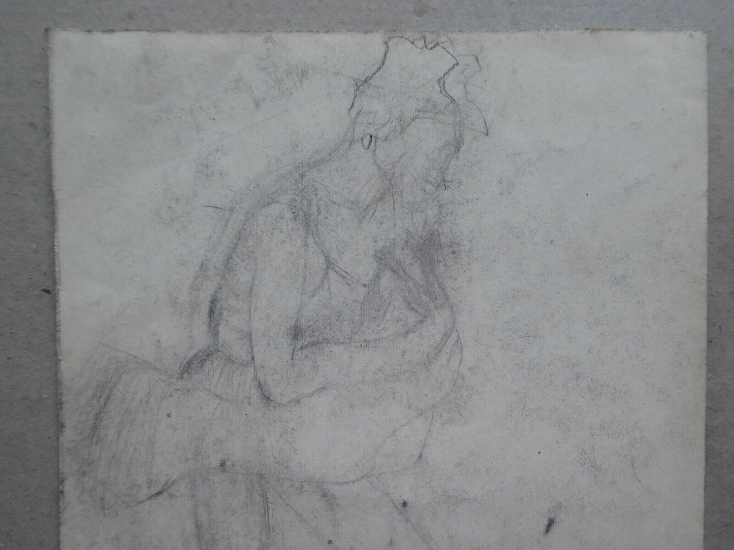 FIGURA DI BALLERINA CLASSICA VECCHIO DISEGNO DA COLLEZIONE SPAGNOLA MADRID MD10 - Belbello Antiques