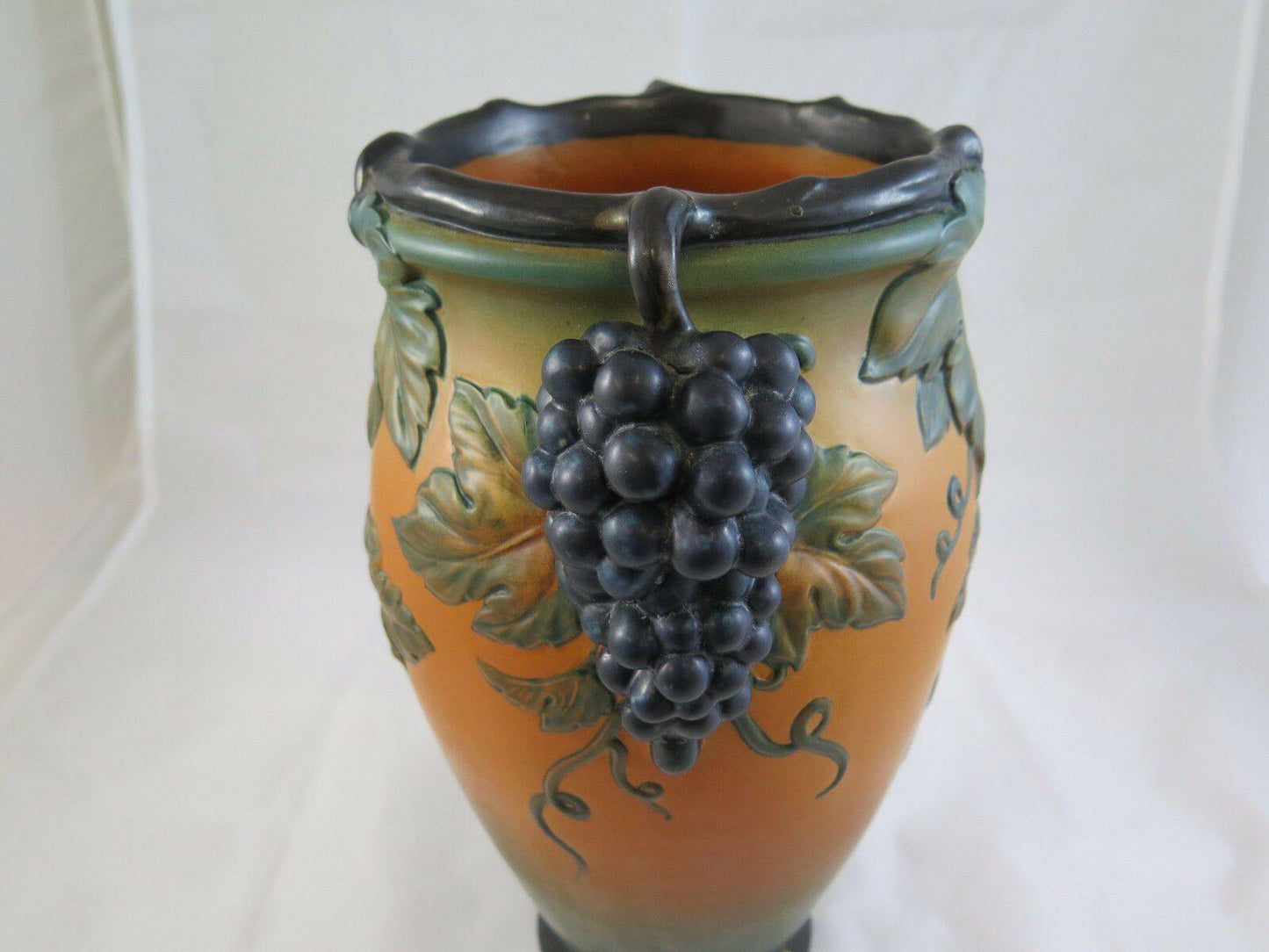 VASO IN CERAMICA VINTAGE P. IPSEN P&E POTTERY DENMARK VASE SCANDINAVIA R75 - Belbello Antiques