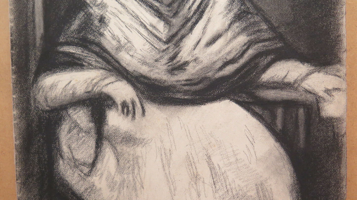 DISEGNO ANTICO DA Ritratto Innocenzo X DI Velázquez Pierre Duteurtre DUT BM53.1