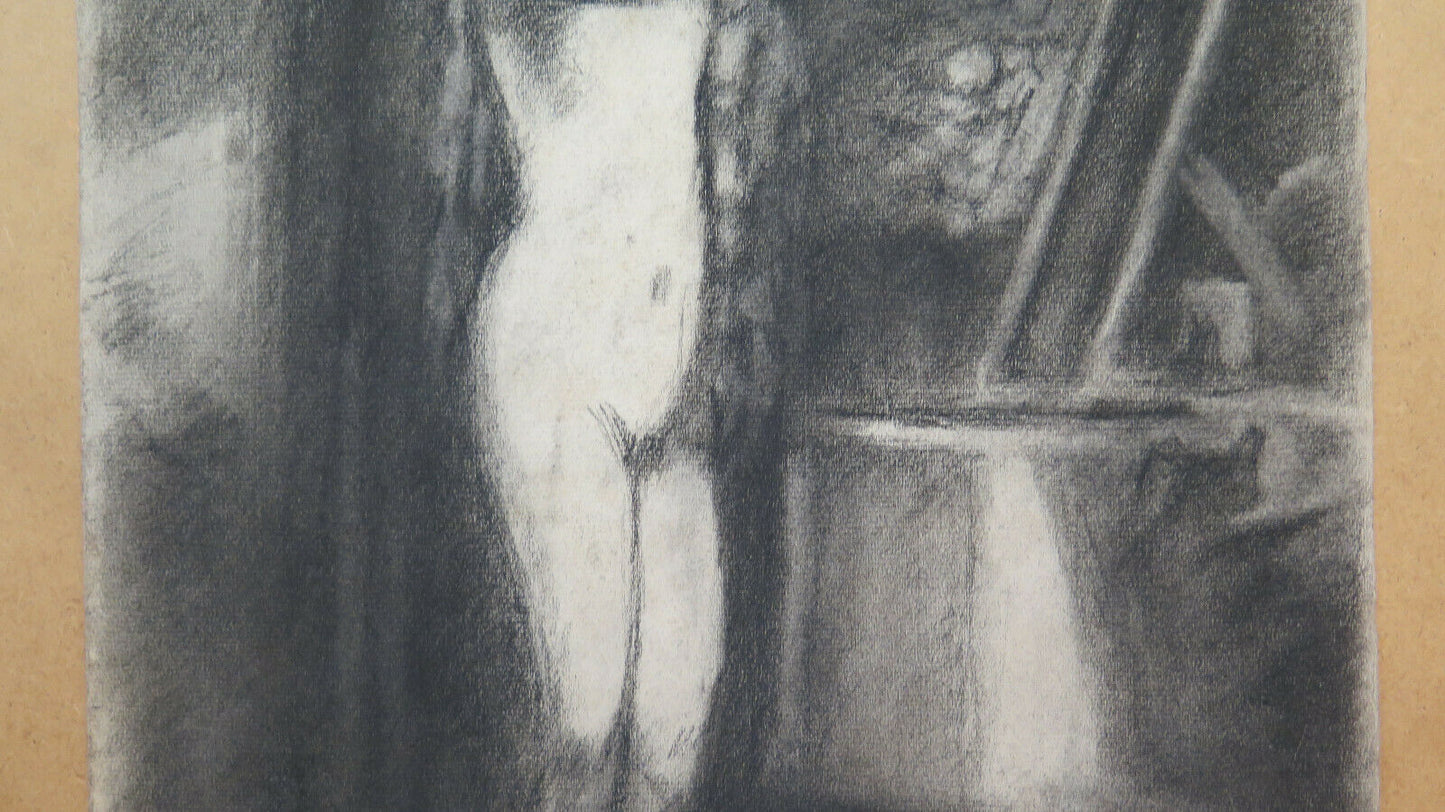 NUDO FEMMINILE GRANDE DISEGNO ANTICO ARTISTA Pierre Duteurtre detto DUT BM53.1