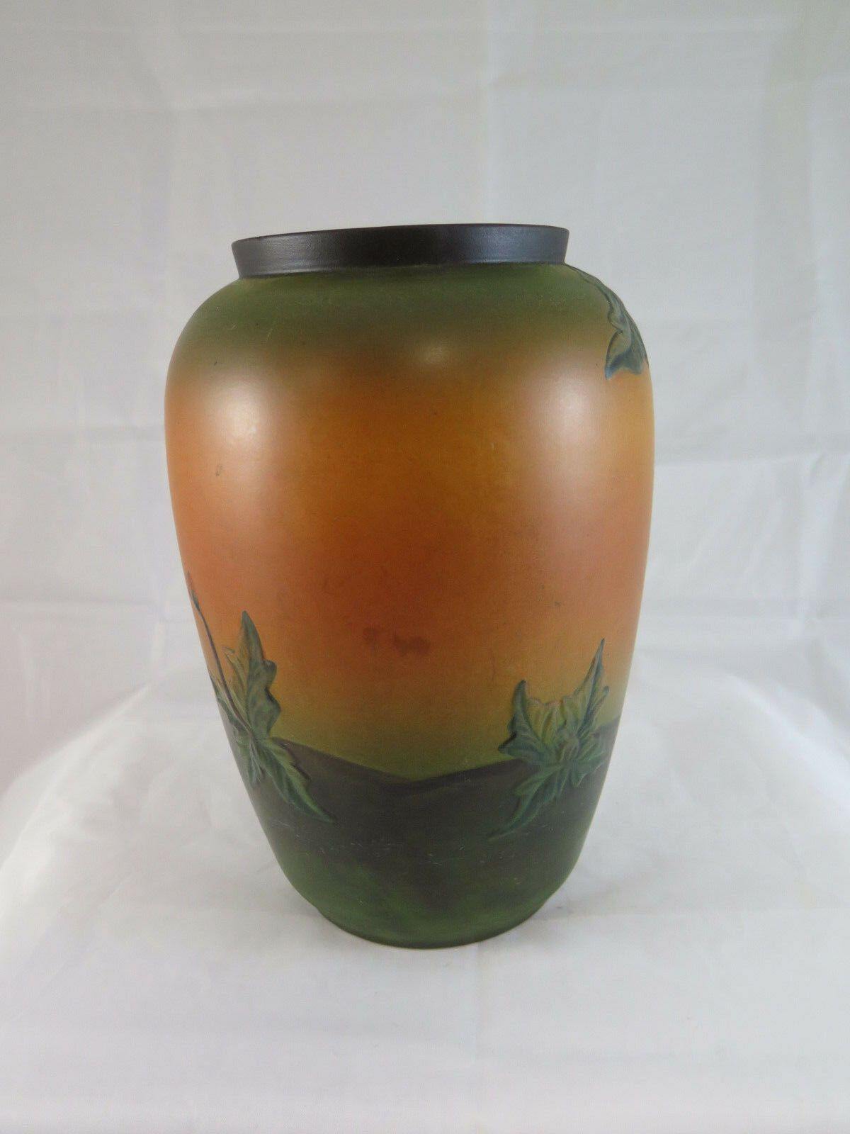 VASO IN CERAMICA VINTAGE P. IPSEN POTTERY DENMARK VASE DANIMARCA P&E R75 - Belbello Antiques