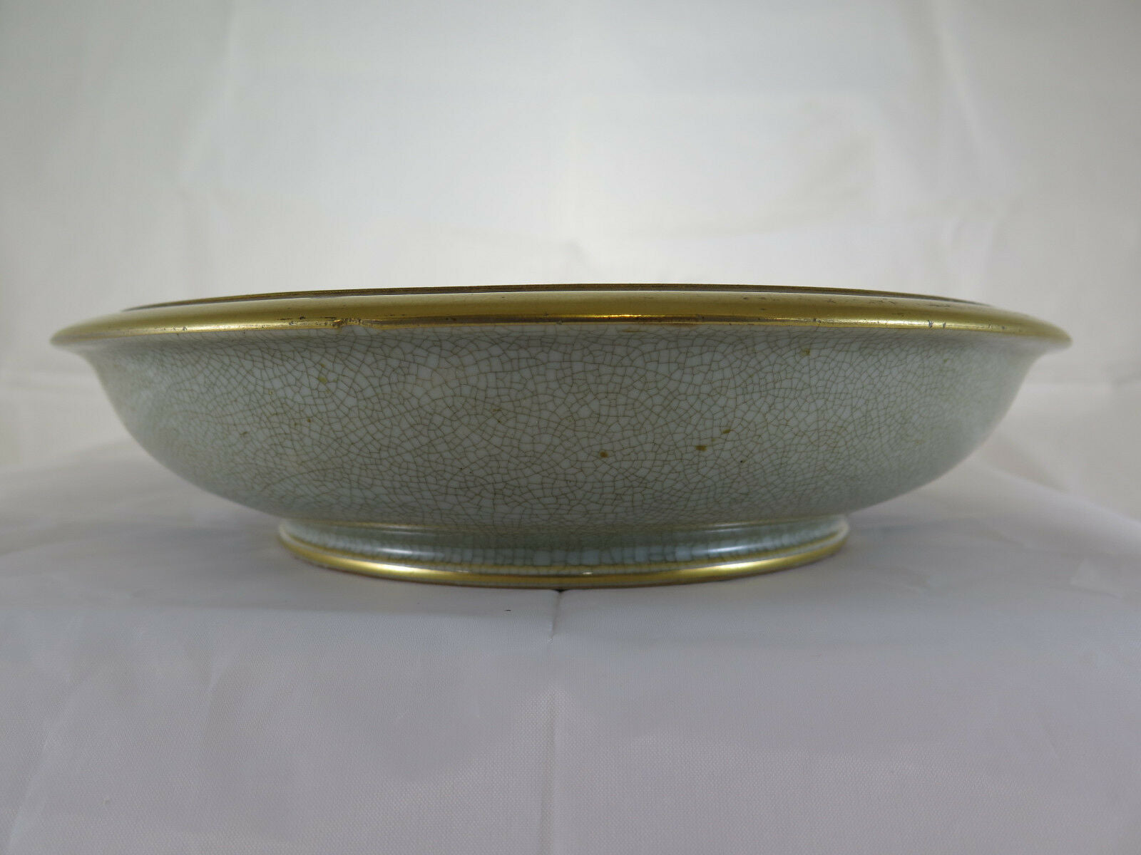 ANTICO PIATTO IN CERAMICA ROYAL COPENHAGEN DENMARK 1943 CRAQUELE DANIMARCA  R29 - Belbello Antiques