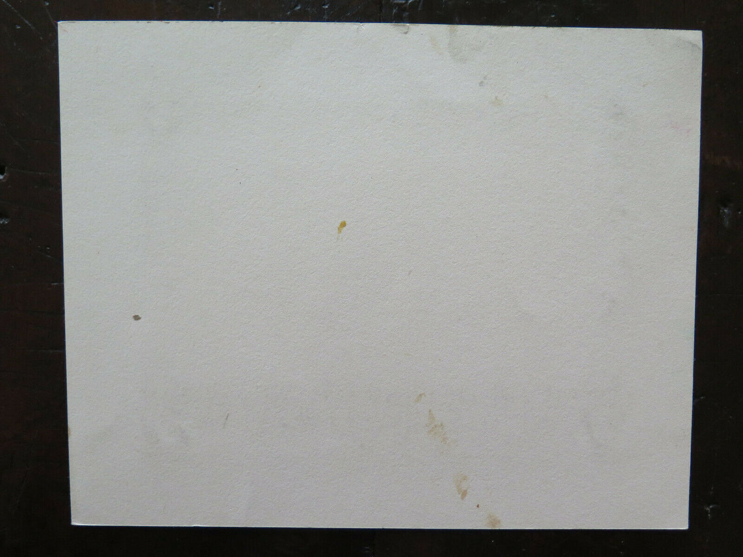 PICCOLO DIPINTO AD ACQUERELLO FIRMATO E DATATO 1949 PAESAGGIO CAMPI 19x14 cm P14