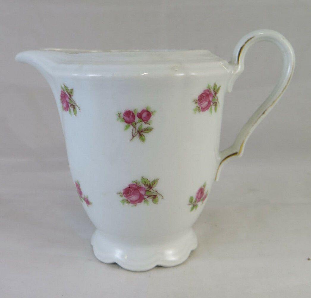 CARAFFA IN PORCELLANA MARIE LUISE BAVARIA VASO VINTAGE PORCELAIN JUG R116 - Belbello Antiques