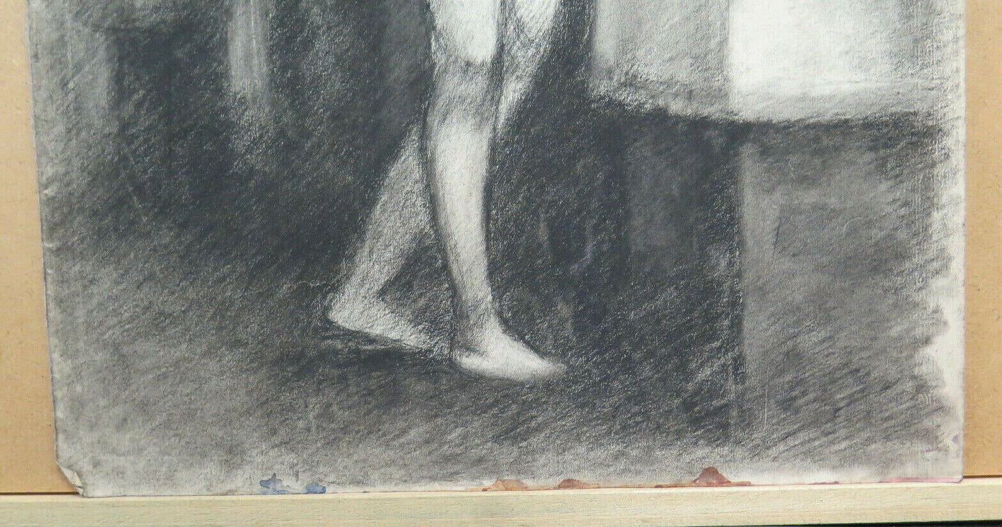 DISEGNO ANTICO NUDO FEMMINILE CLASSICO ARTISTA Pierre Duteurtre detto DUT BM53.1