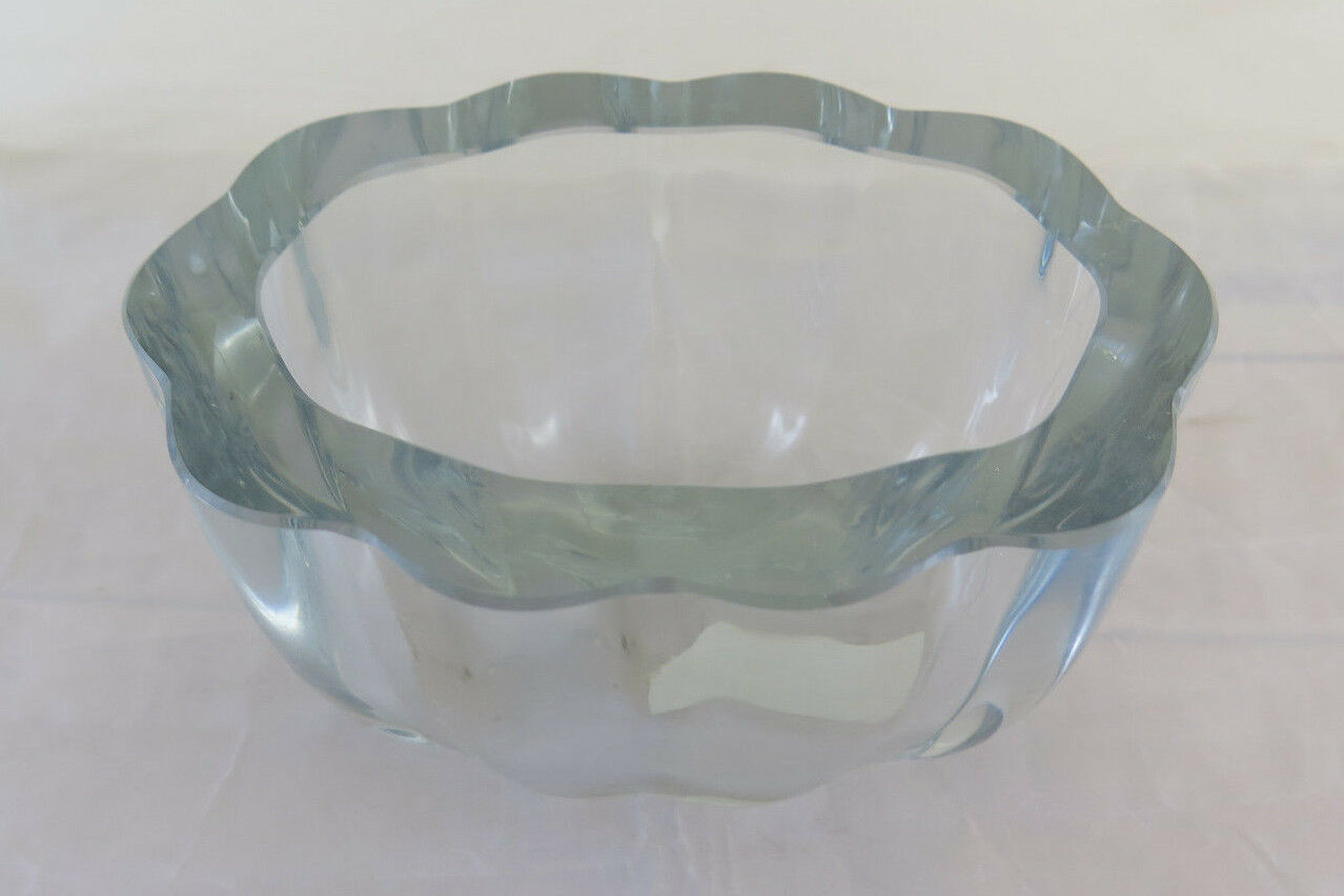 CENTROTAVOLA DI CRISTALLO VINTAGE COPPA CIOTOLA VINTAGE CRYSTAL BOWL R117