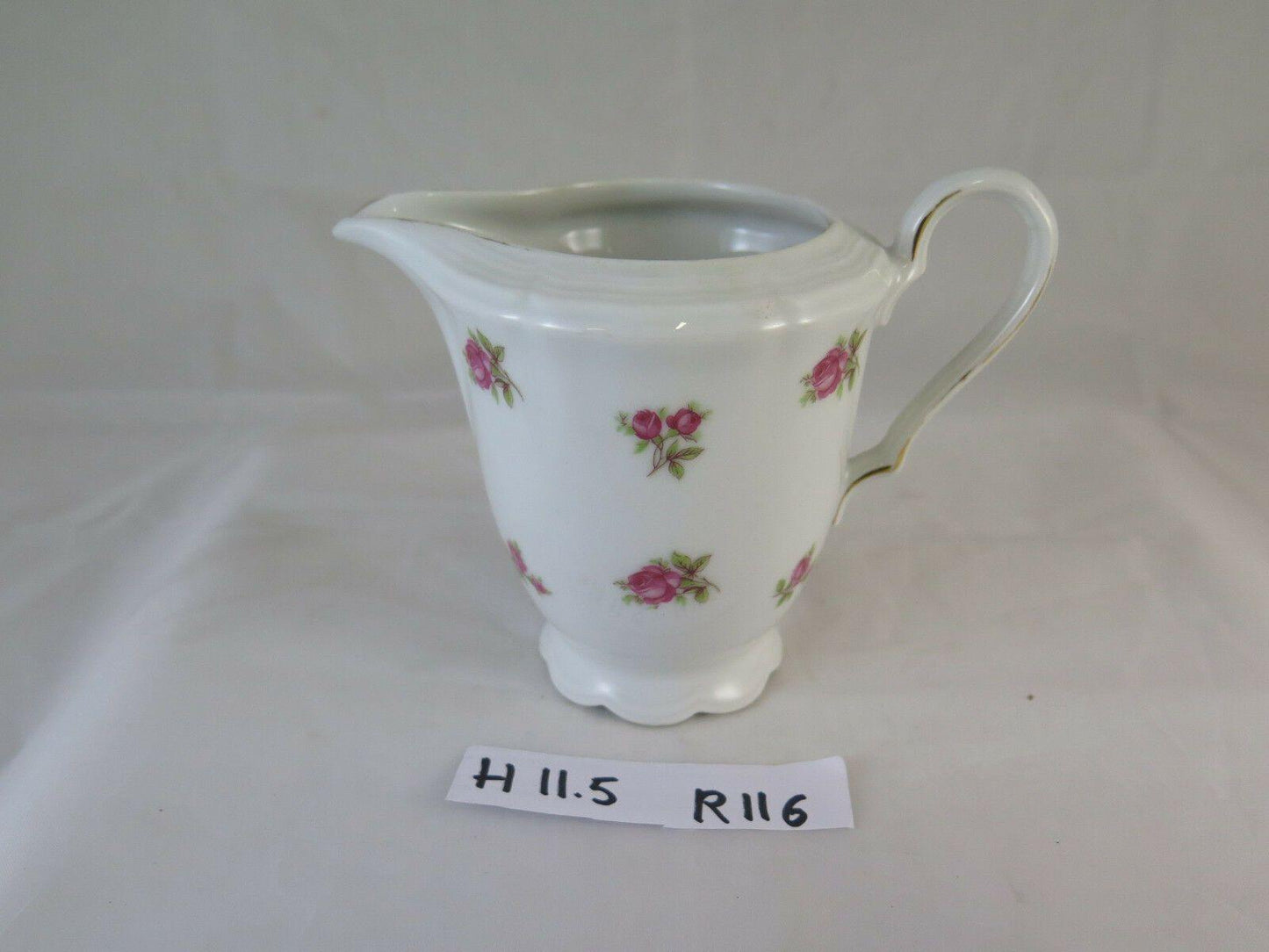 CARAFFA IN PORCELLANA MARIE LUISE BAVARIA VASO VINTAGE PORCELAIN JUG R116 - Belbello Antiques