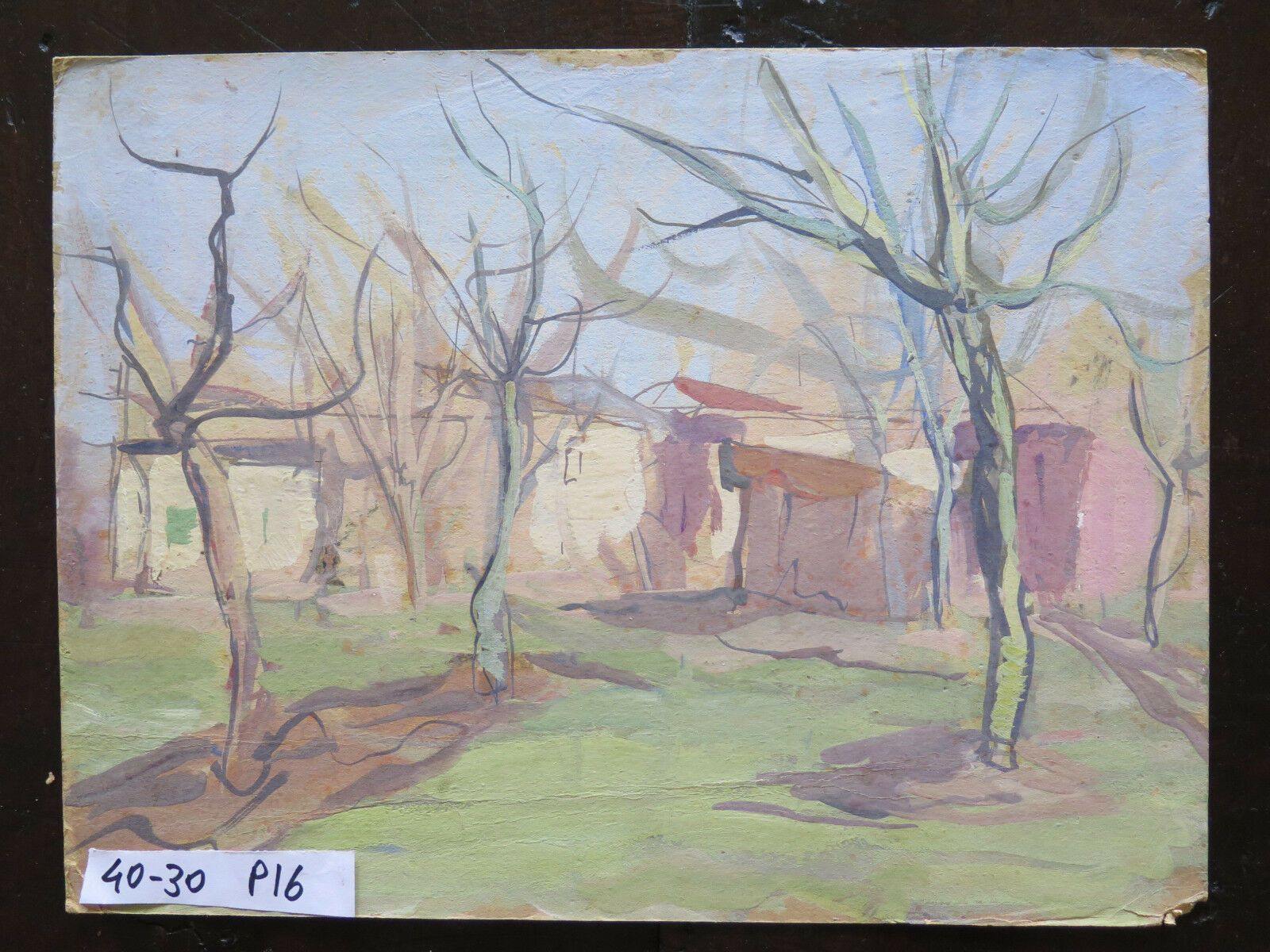 QUADRO ANTICO OLIO SU TAVOLA DIPINTO IN STILE IMPRESSIONISTA CON GARANZIA p16 - Belbello Antiques