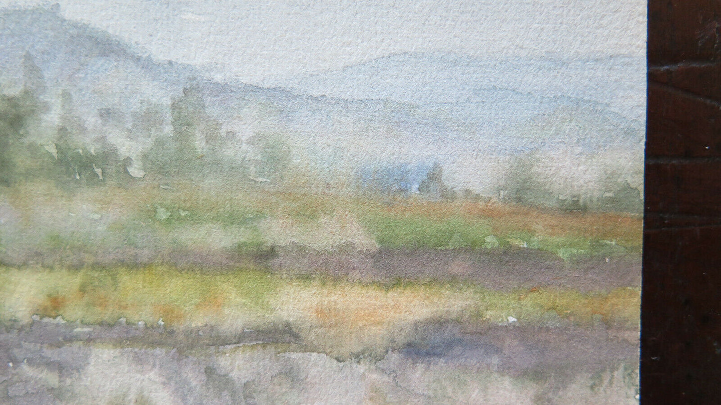 SMALL WATERCOLOR PAINTING PAINTING STUDY SKETCH LANDSCAPE SKETCH P28.4