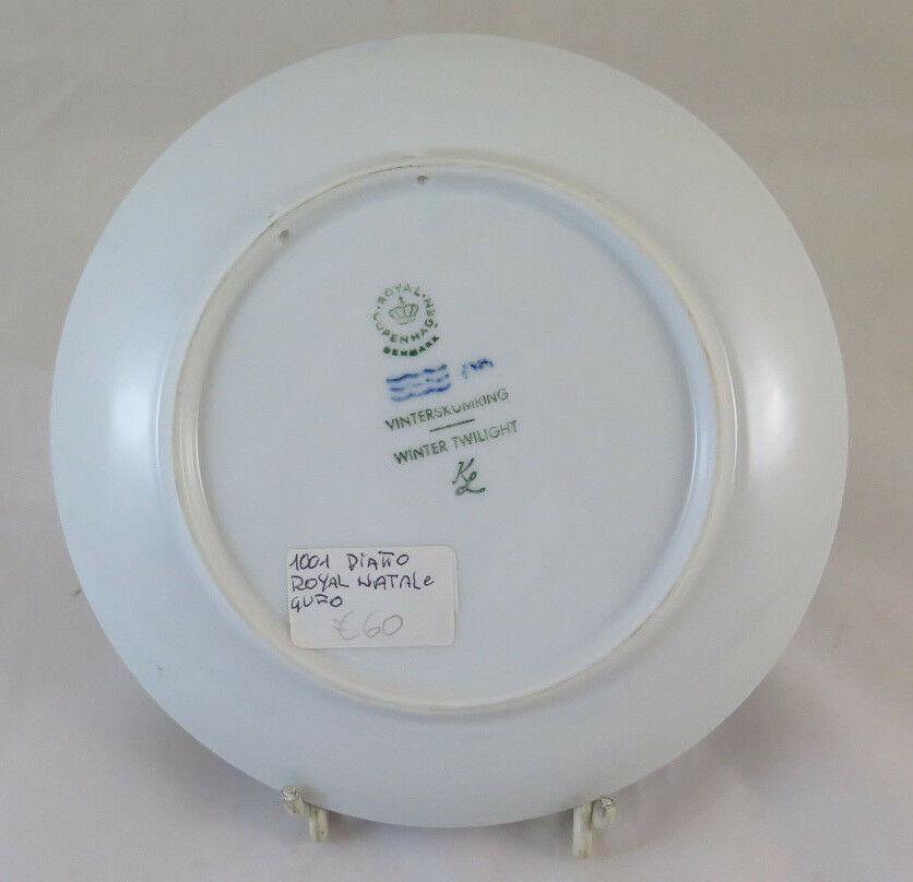 5 PIATTI COLLEZIONE CERAMICA ROYAL COPENHAGEN DENMARK 1969 1974 1975 1984 R120 - Belbello Antiques