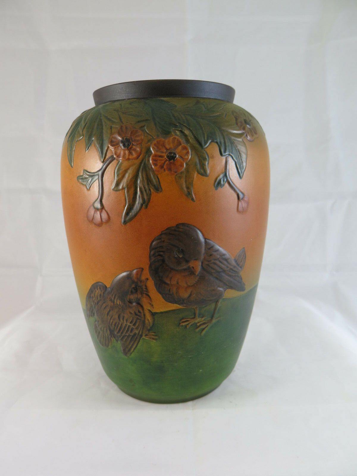 VASO IN CERAMICA VINTAGE P. IPSEN POTTERY DENMARK VASE DANIMARCA P&E R75 - Belbello Antiques