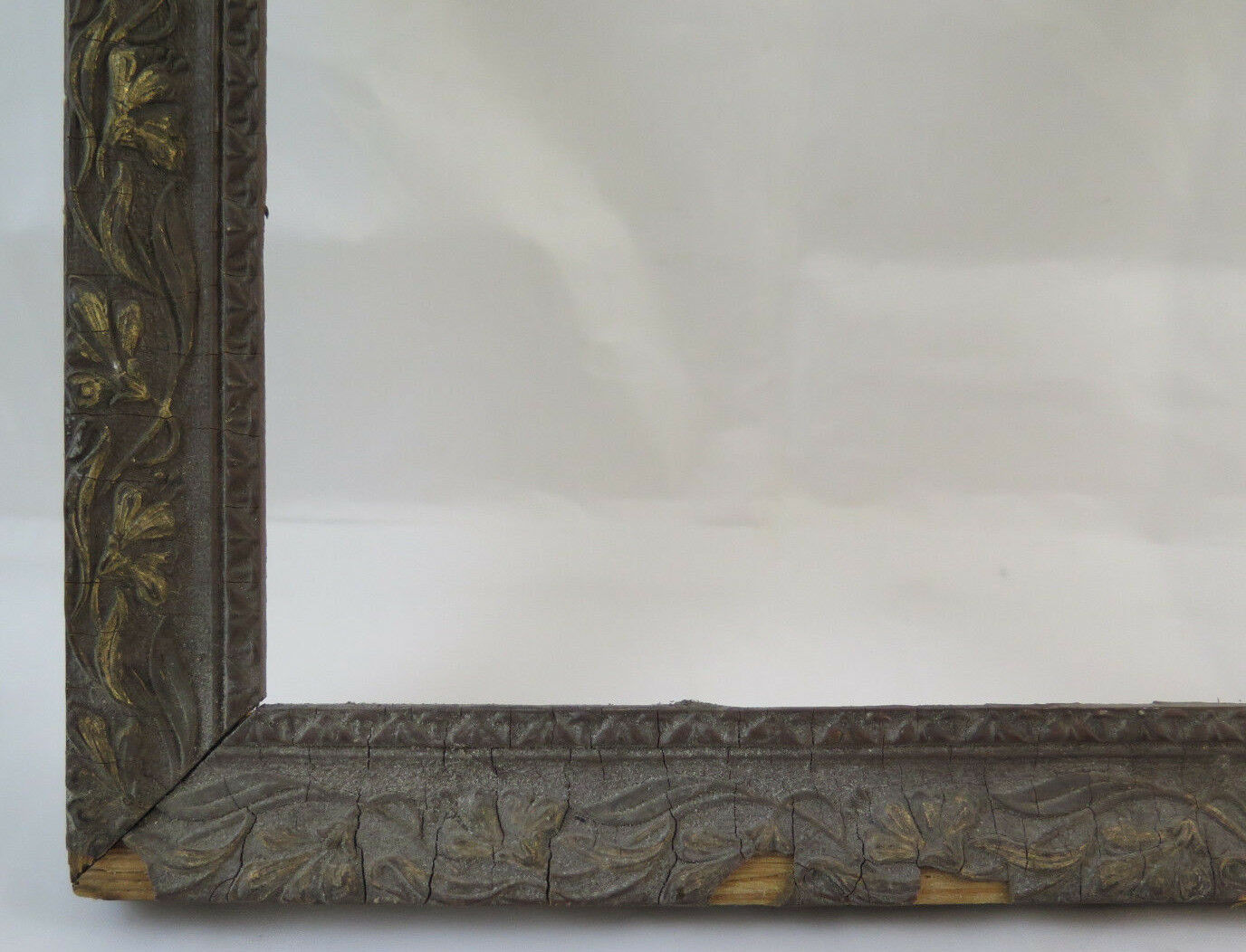 CORNICE ANTICA 22x29,5 cm LIBERTY PRIMO NOVECENTO PER QUADRI SPECCHIERE G35 - Belbello Antiques