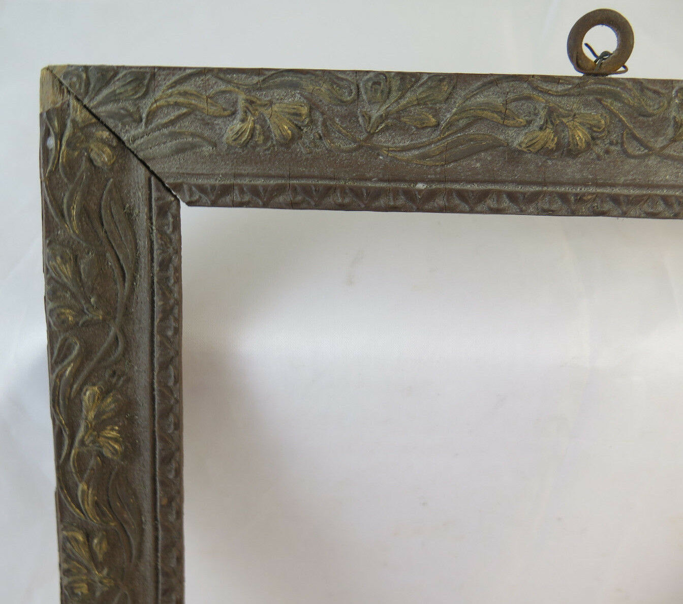 CORNICE ANTICA 22x29,5 cm LIBERTY PRIMO NOVECENTO PER QUADRI SPECCHIERE G35 - Belbello Antiques