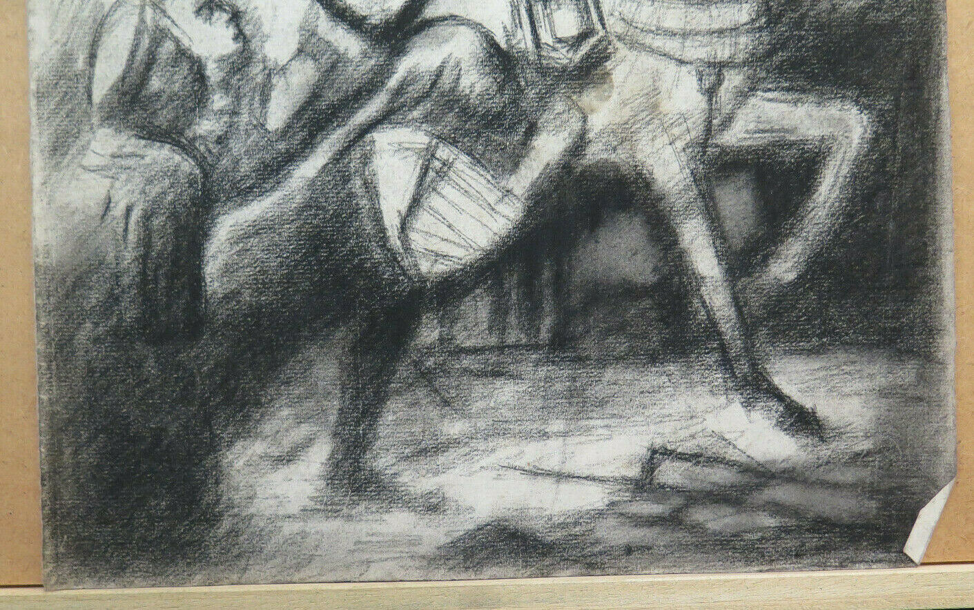 NAPOLEONE A CAVALLO ANTICO DISEGNO ARTISTA PITTORE Pierre Duteurtre DUT BM53.1