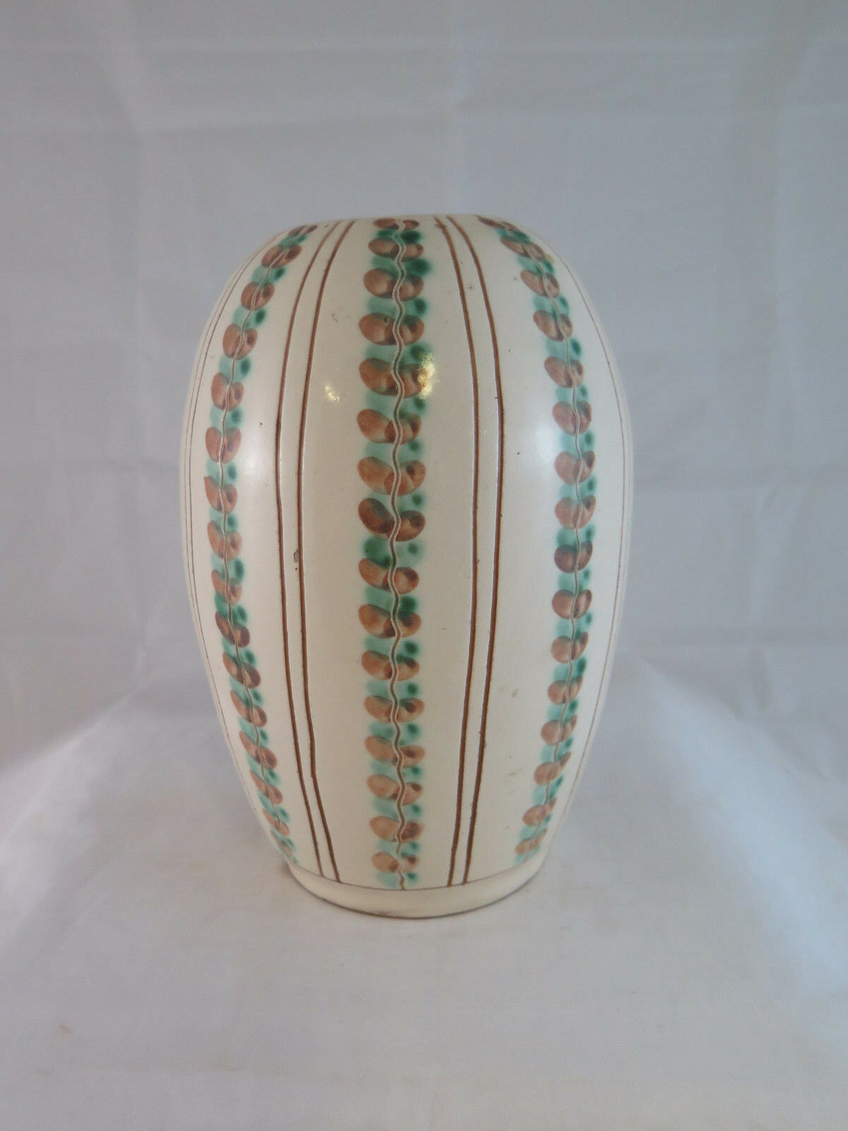 VASO IN CERAMICA ANTICO BORNHOLM DANIMARCA BORNHOLM CERAMIC VASE DENMARK R86 - Belbello Antiques