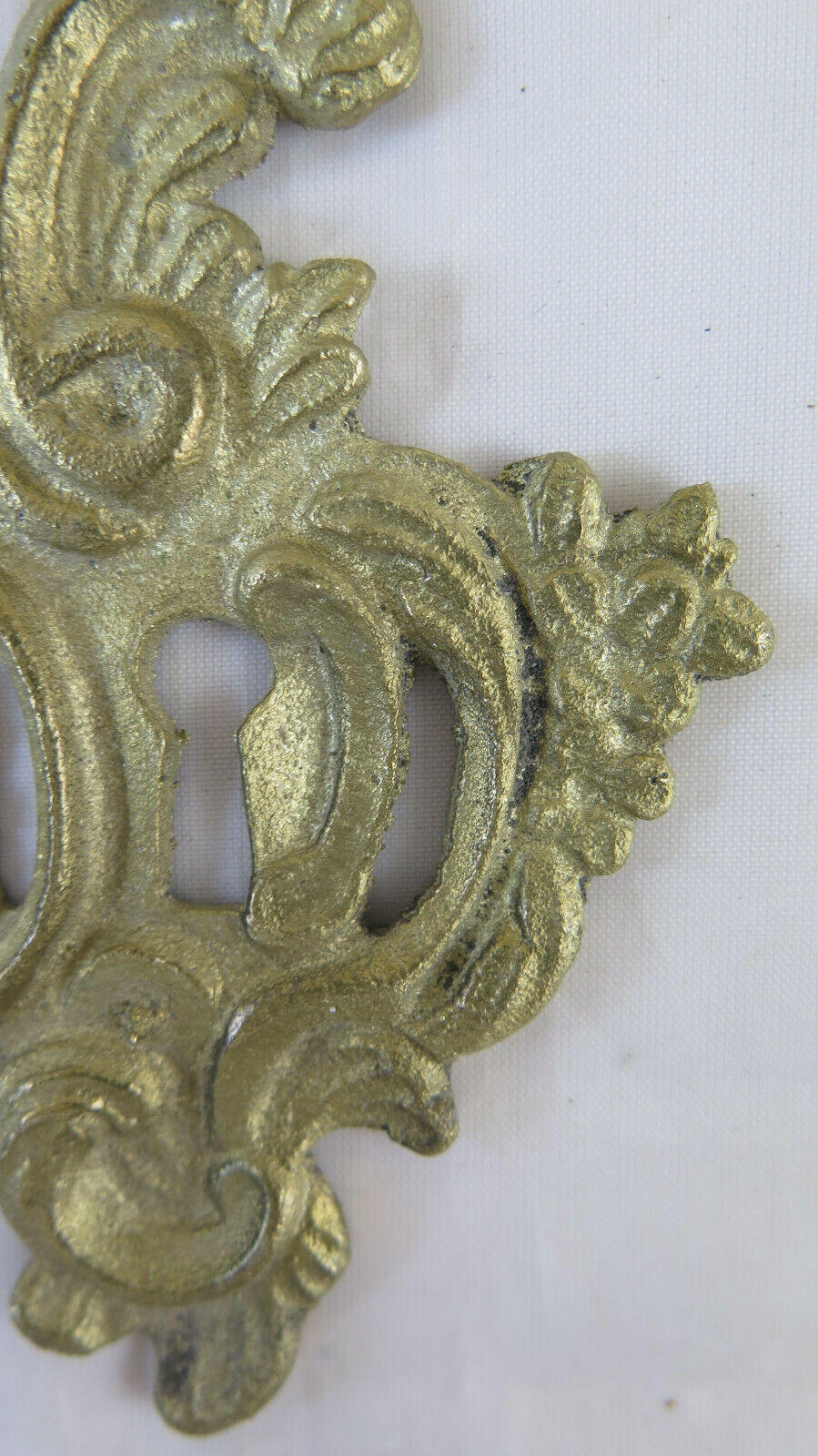 9 GRIDS FOR ANTIQUE FURNITURE IN GOLDEN BRONZE BAROQUE GOLD LOCK COVER CH28