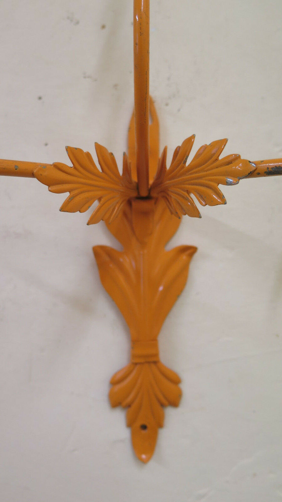 VINTAGE WALL APPLIQUE IN WROUGHT IRON VINTAGE WALL LAMP LIGHT CH14 4