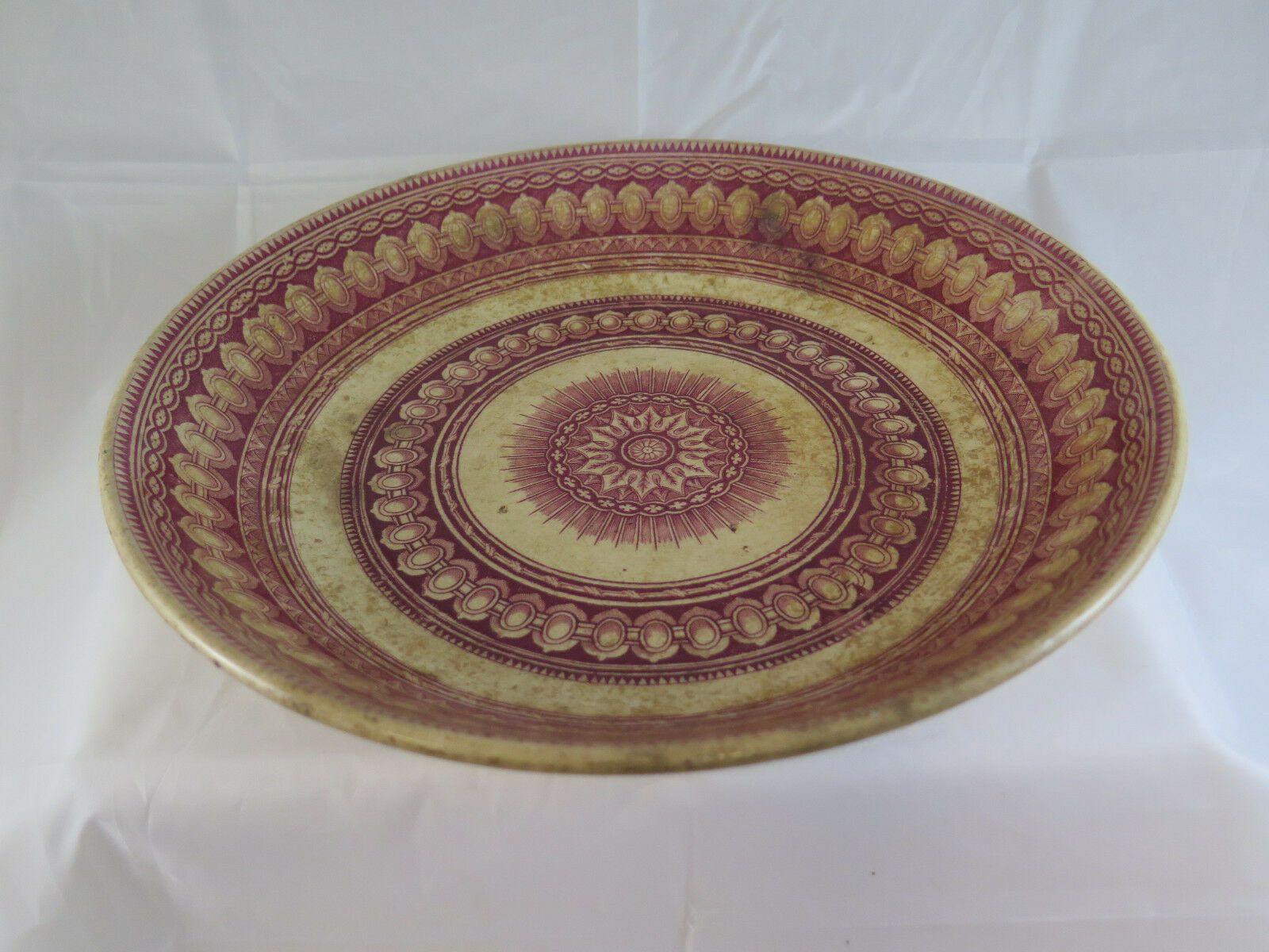 PIATTO IN CERAMICA PETRUS REGOUT MAASTRICHT HOLLAND BALI VINTAGE PAESI BASSI R73 - Belbello Antiques