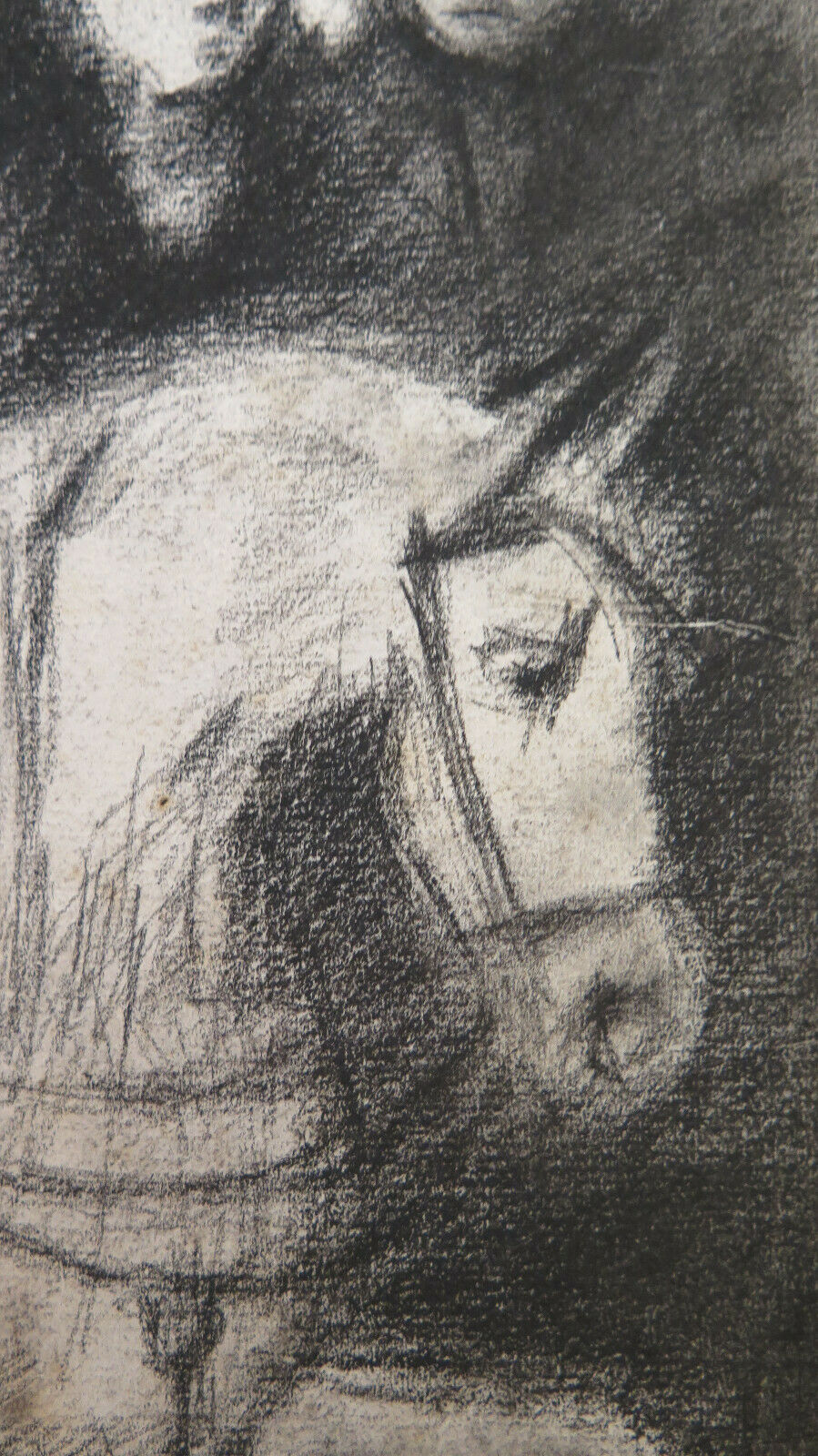 NAPOLEONE A CAVALLO ANTICO DISEGNO ARTISTA PITTORE Pierre Duteurtre DUT BM53.1