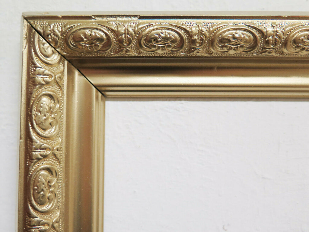 CORNICE DORATA 37x47 IN LEGNO STILE BAROCCO BAROQUE STYLE GILDED WOOD –  Belbello Antiques