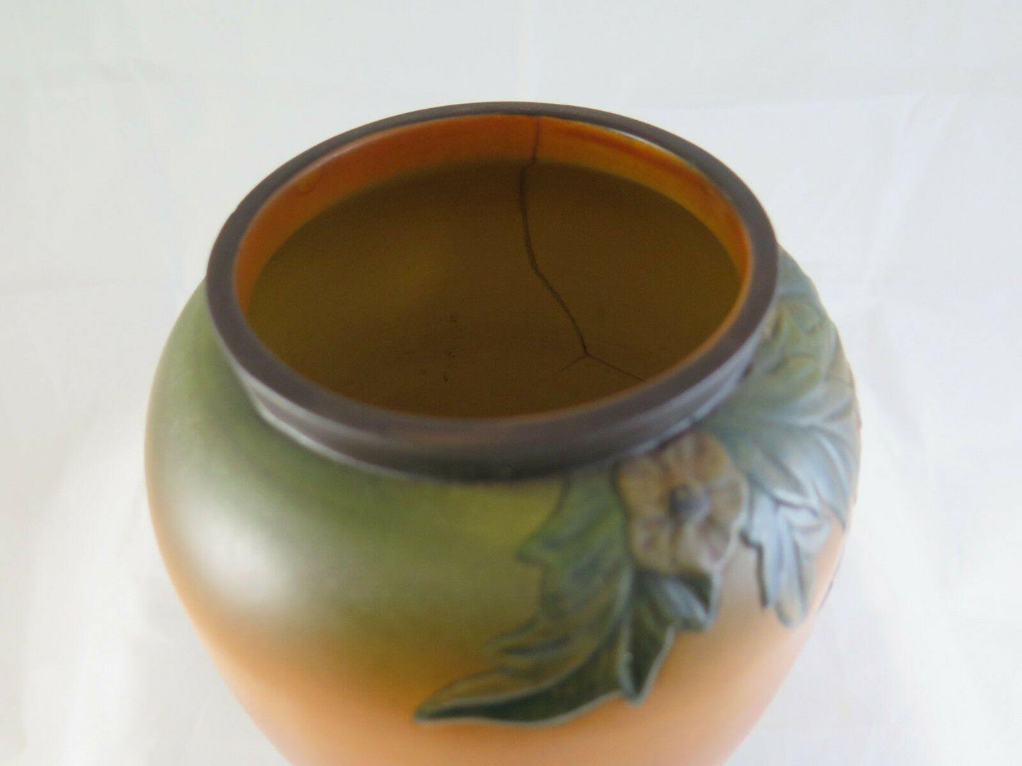 VASO IN CERAMICA VINTAGE P. IPSEN POTTERY DENMARK VASE DANIMARCA P&E R75 - Belbello Antiques