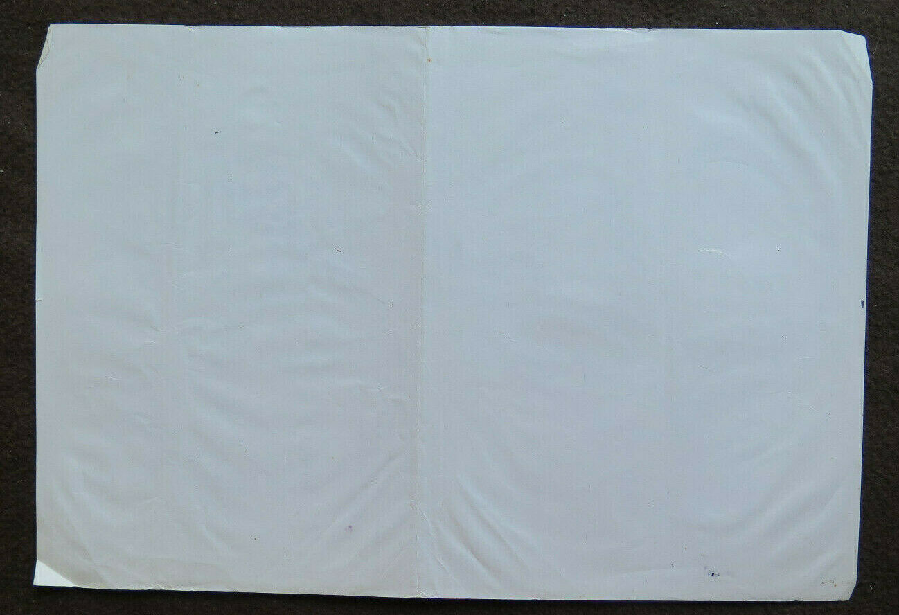 DISEGNO BOZZETTO SU CARTA STUDIO PER FUGURE INTERE PENNA E MATITA VINTAGE P28.7