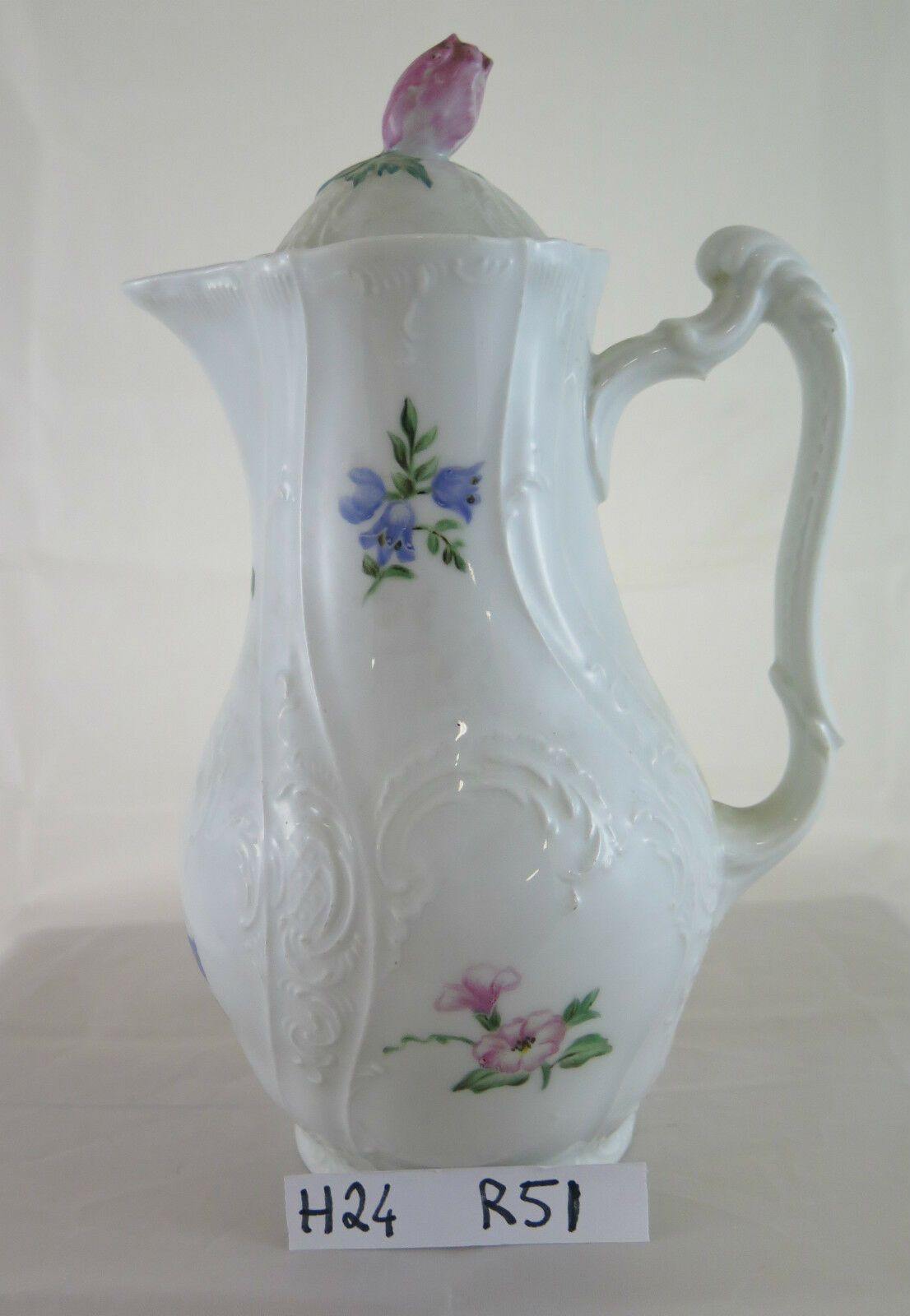 CAFFETTIERA IN CERAMICA Schlaggenwald ANTICA CECOSLOVACCHIA Czechoslovakia R51 - Belbello Antiques