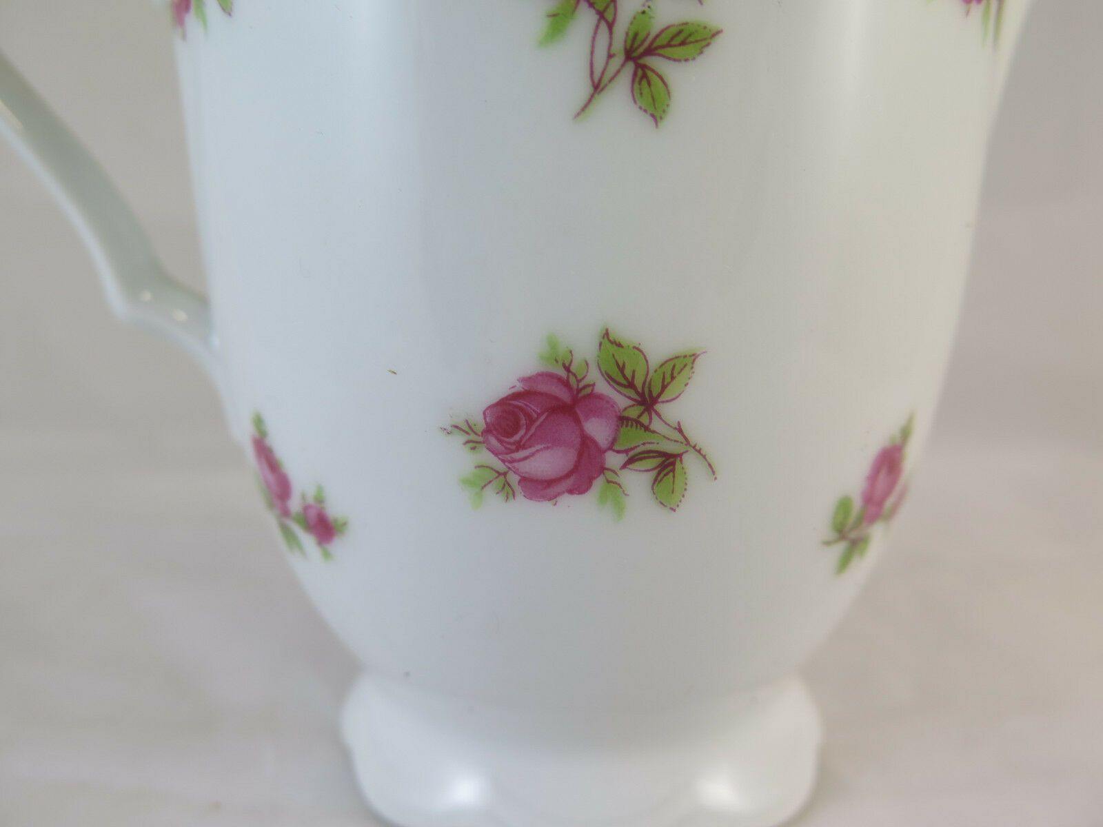 CARAFFA IN PORCELLANA MARIE LUISE BAVARIA VASO VINTAGE PORCELAIN JUG R116 - Belbello Antiques