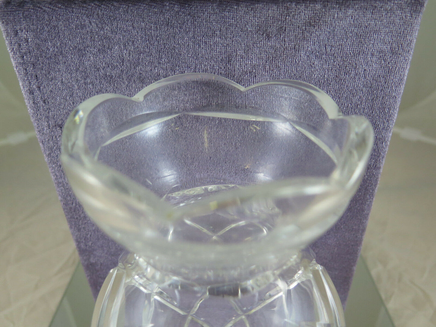 VASO IN CRISTALLO VINTAGE INIZIO 900 PER FIORI VINTAGE CRYSTAL FLOWER VASE R24