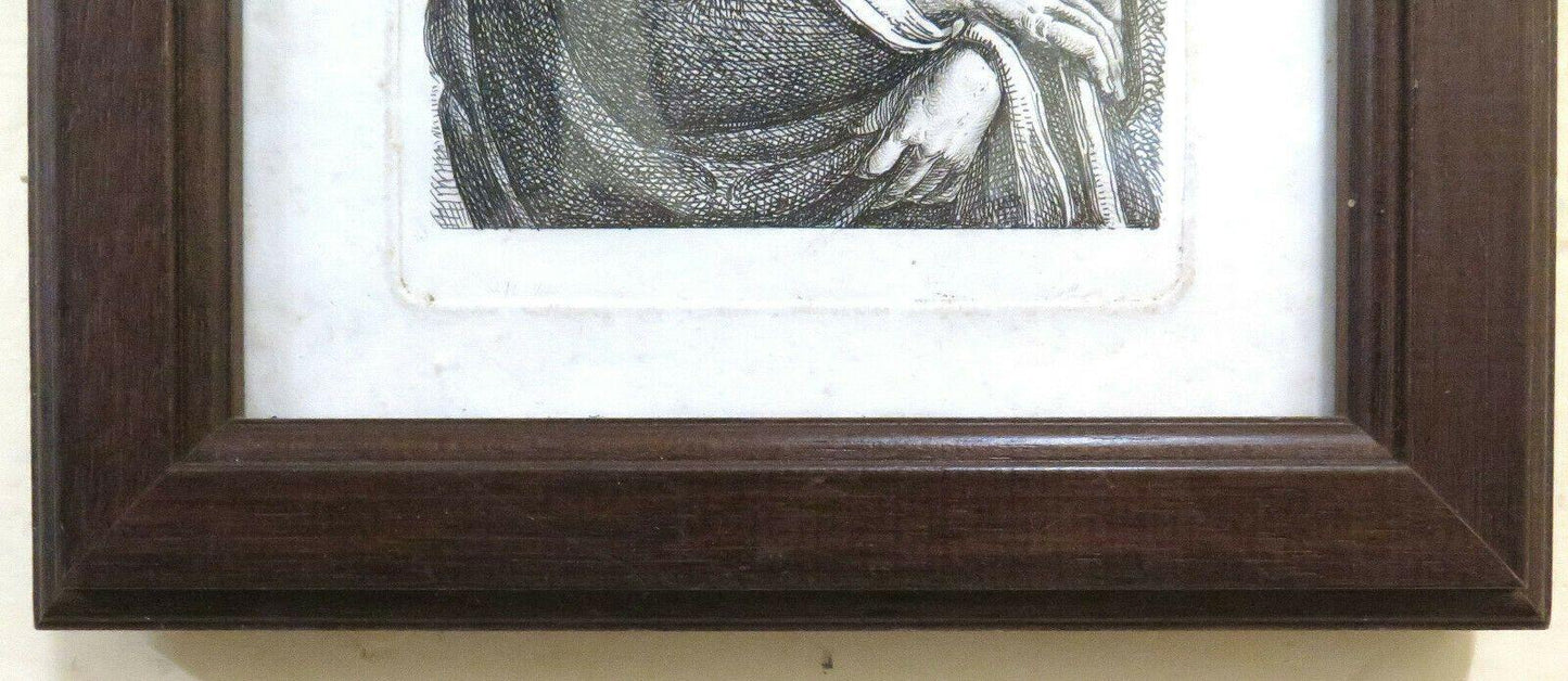 17x22 cm  COPPIA CORNICI DI LEGNO VINTAGE SEMPLICI MINIMAL STAMPA OMAGGIO CH15 - Belbello Antiques