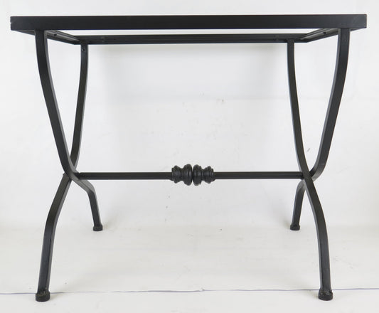 HIGH QUALITY HAND FORGED WROUGHT IRON TABLE VINTAGE LOW RECTANGULAR CH